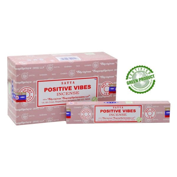 Weihrauch bei Räucherstäbchen satya positive Vibes 15g