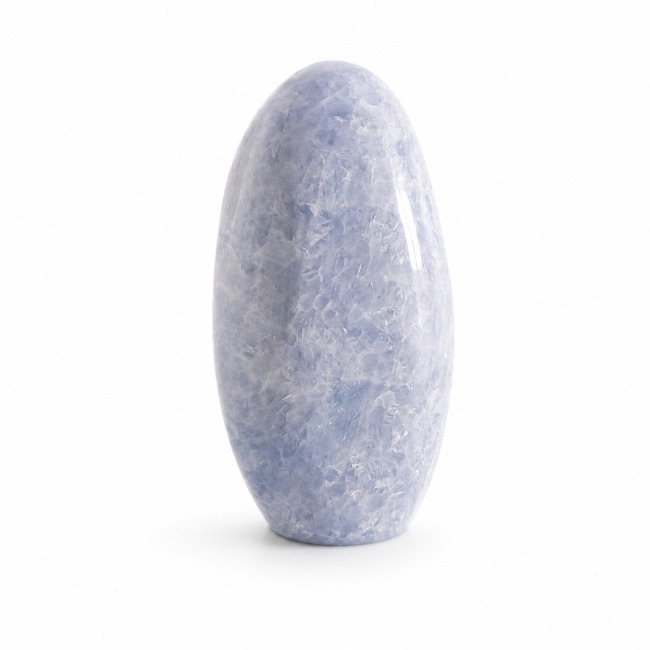 polierter blauer Kalzit 1,420 kg