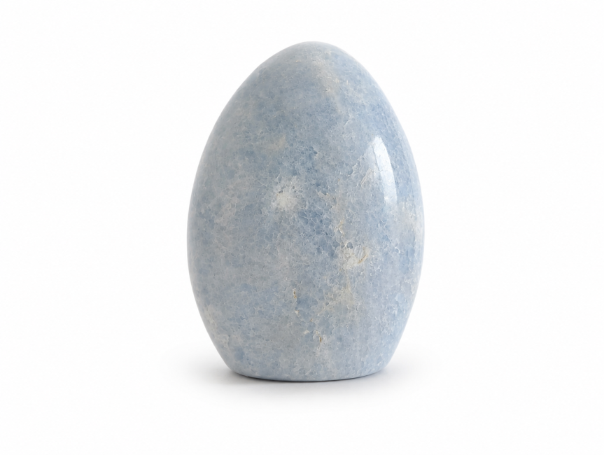 polierter blauer Kalzit 1,244 kg