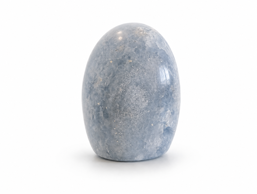 polierter blauer Kalzit 1,298 kg