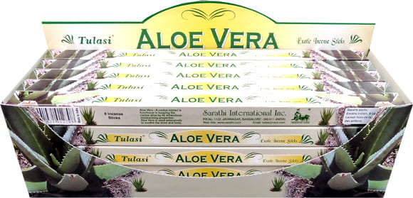 Weihrauch Tulasi Sarathi Aloe Vera 8 Bts