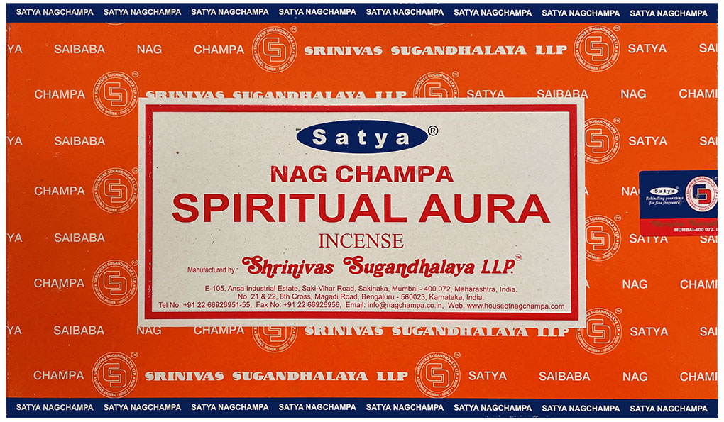 Satya Spiritual Aura Weihrauch 15g