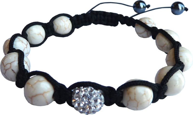 Shamballa pierres & strass x3