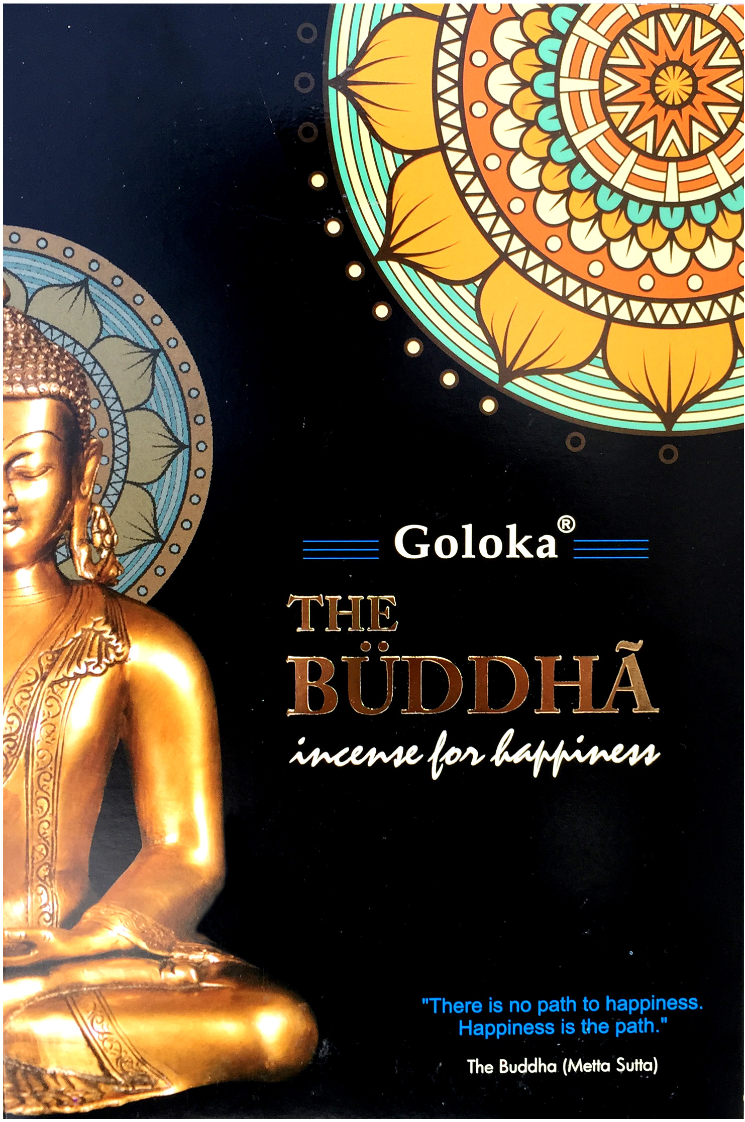Weihrauch Goloka black serie Bouddha 15g