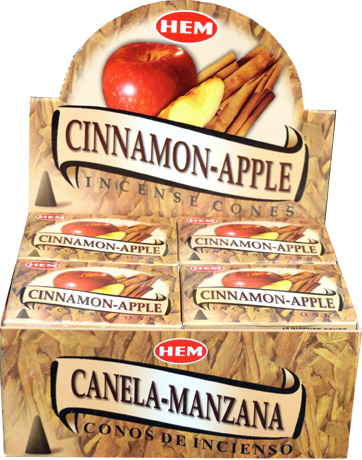 Cinnamon Apple-Zapfen Hem Weihrauch