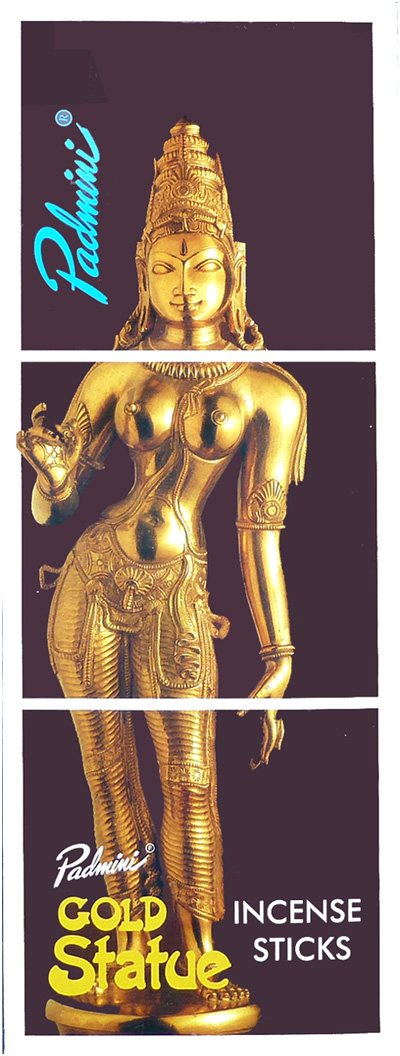 Weihrauch Padmini Gold Statue 8 Bts
