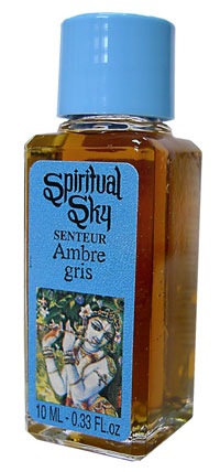 Packung mit 6 Duftölen von Spiritual Sky Amber Grey 10ml