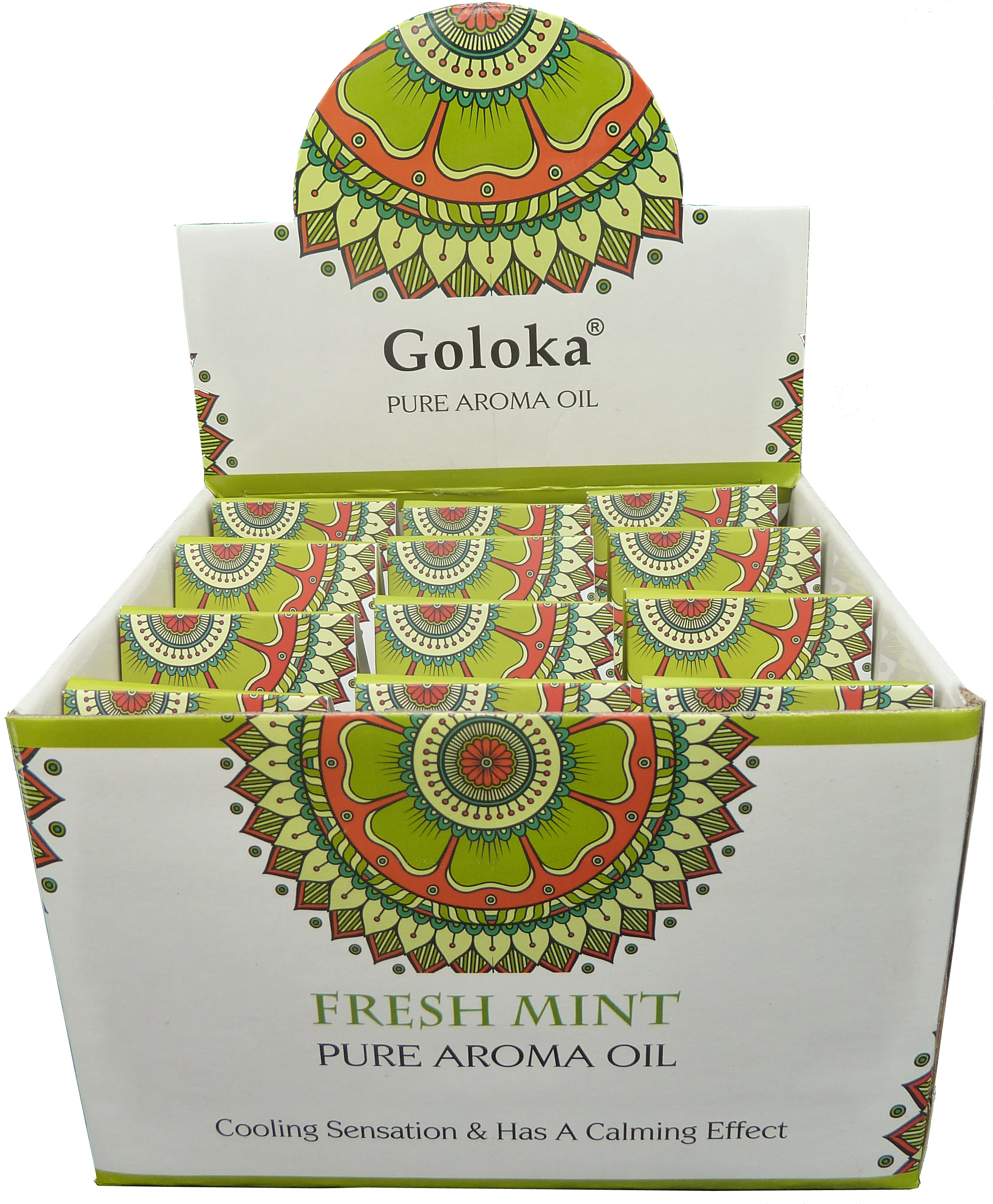 Goloka Mint Scented Oil 10 ml x 12