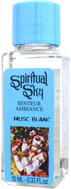 Packung mit 6 Duftölen Spiritual Sky White Moschus 10ml