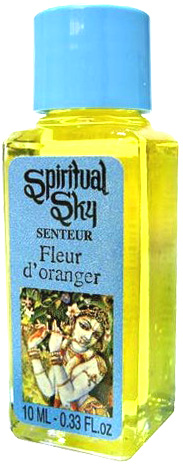 Packung mit 6 parfümierten Ölen Spiritueller Himmel Orangenblüte 10ml