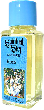 Packung mit 6 parfümierten Ölen Spirituelle Himmelsrose 10ml