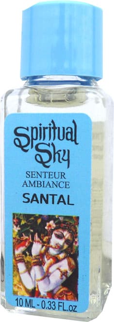 Packung mit 6 Duftölen Spiritueller Himmel Sandelholz 10ml