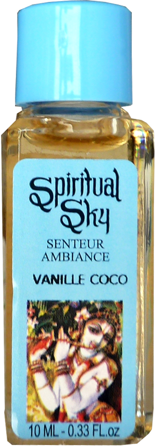 Packung mit 6 ätherischen Vanille-Kokos-Duftölen des Himmels 10 ml