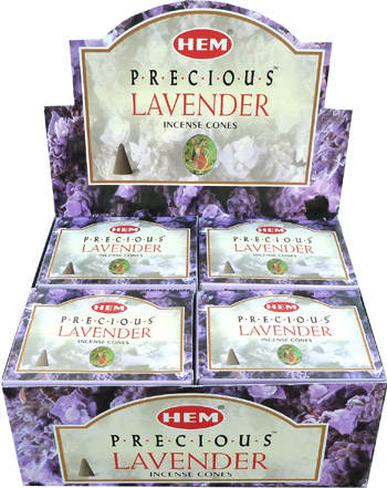 Precious Lavender-Zapfen Hem Weihrauch