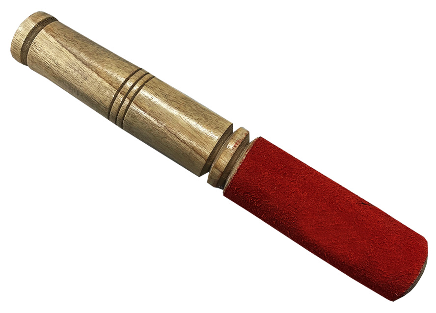 Holzhammer rot zu Schüssel singt 18cm