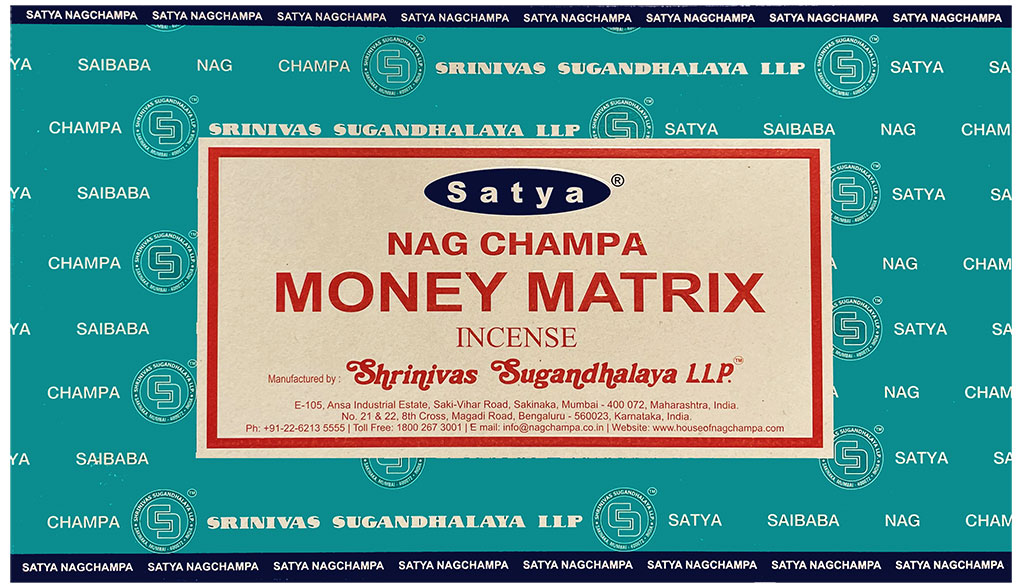 Satya Money Matrix Weihrauch 15g
