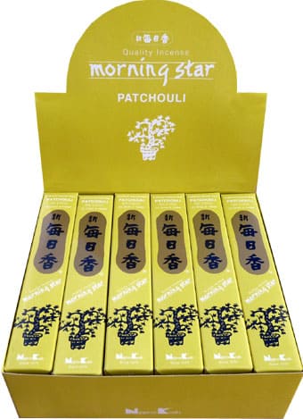 Japanische Weihrauch morning star Patschuli mit 50 Stück