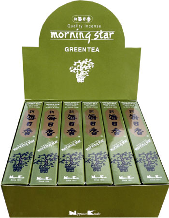 Japanische Weihrauch morning star grüner Tee mit 50 Stück