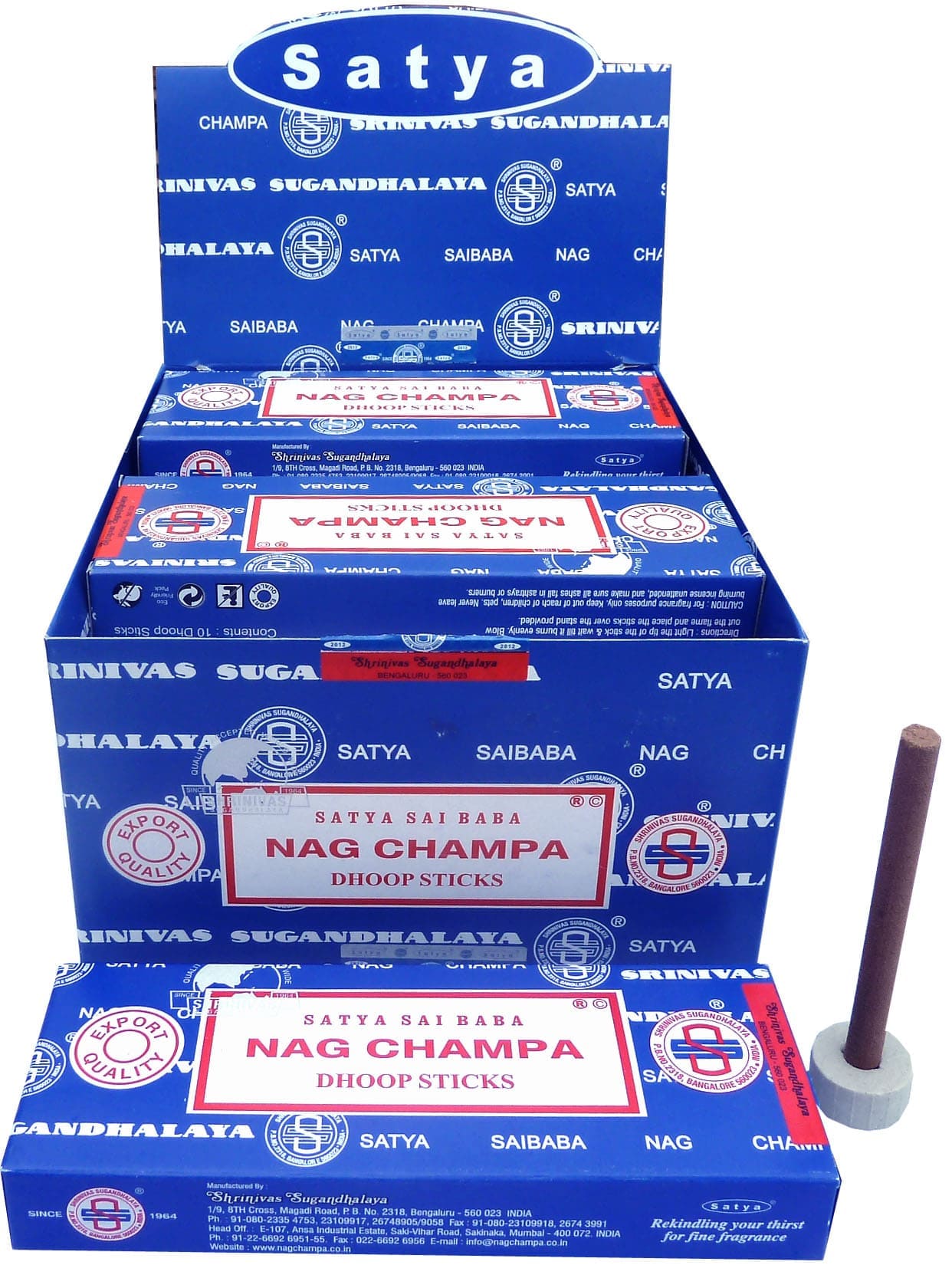 Encens Satya Nag Champa Dhoop Sticks 24g