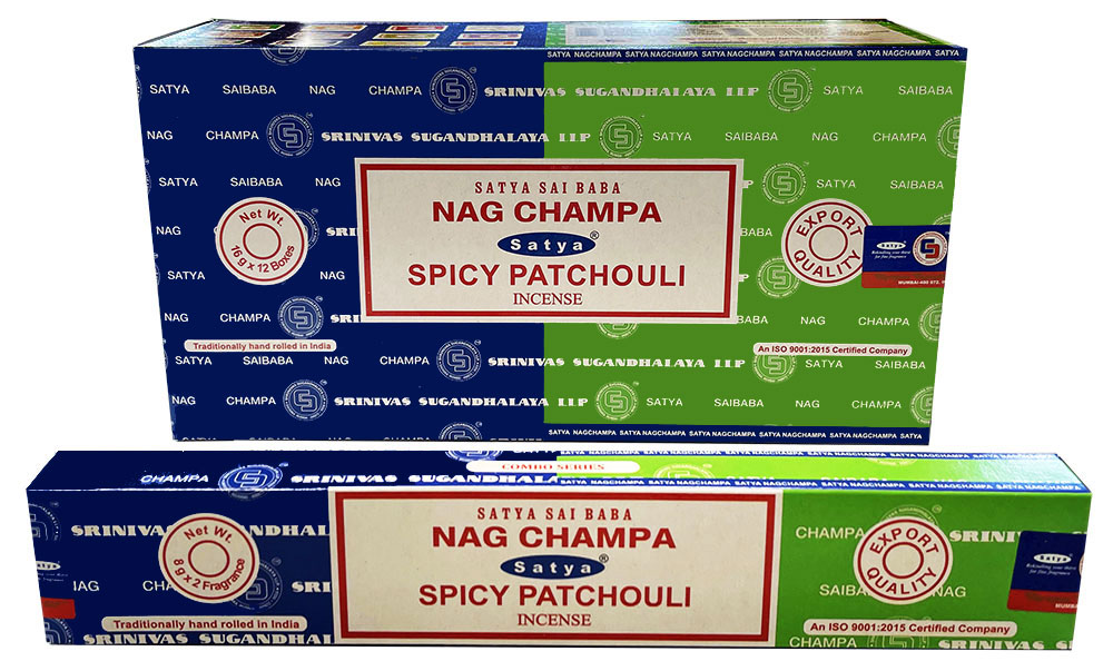 Satya Nag Champa & Spicy Patchouli Weihrauch 15g