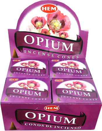 Weihrauch haben wir Opiumzapfen