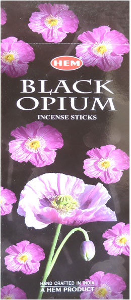 Encens saum schwarzes opium hexa 20g