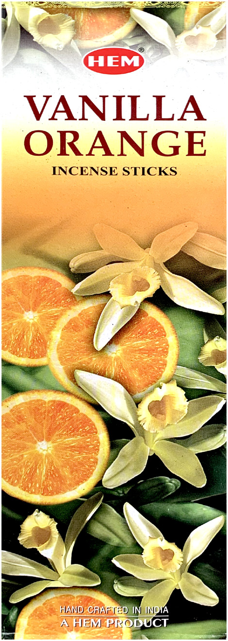 Weihrauch Hem Vanilla Orange 8 Bts