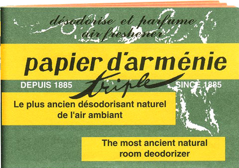 Armenisches Duftpapier (12 Karten)
