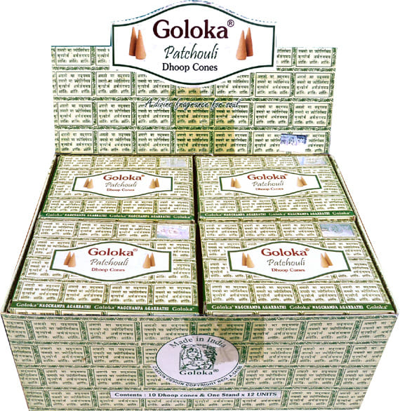 Weihrauch Goloka Zapfen Patchouli