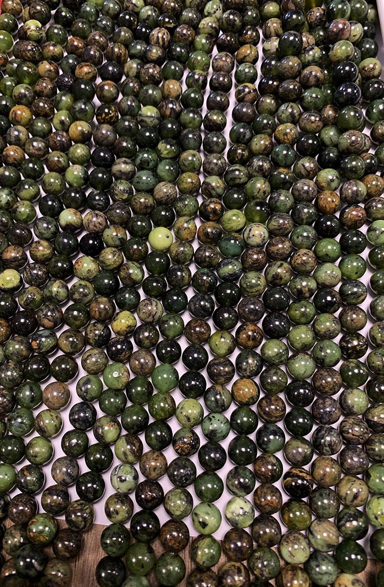 Jade von Australien Perlen 10mm auf 40cm Faden