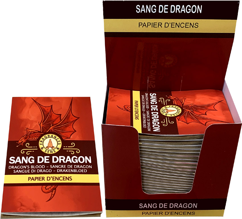 Fragrances & Sens Drakenbloed Räucherpapier x30 