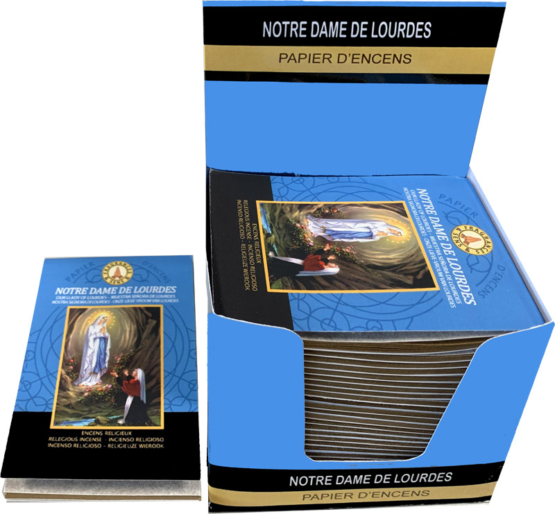 Fragrances & Sens Die Jungfra de Lourdes Räucherpapier x30