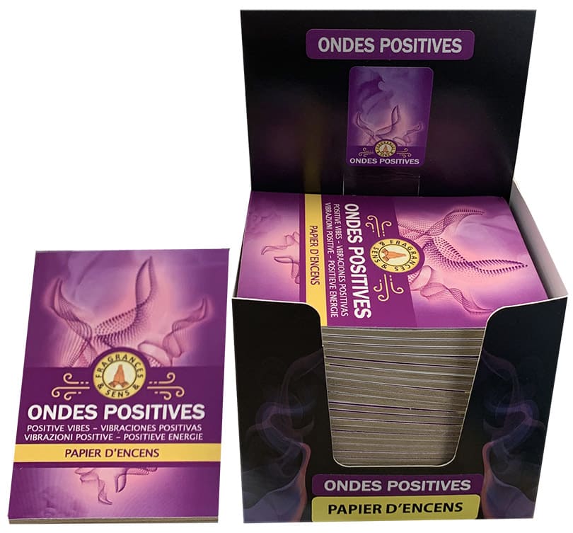 Fragrances & Sens Positive Vibes Räucherpapier x30