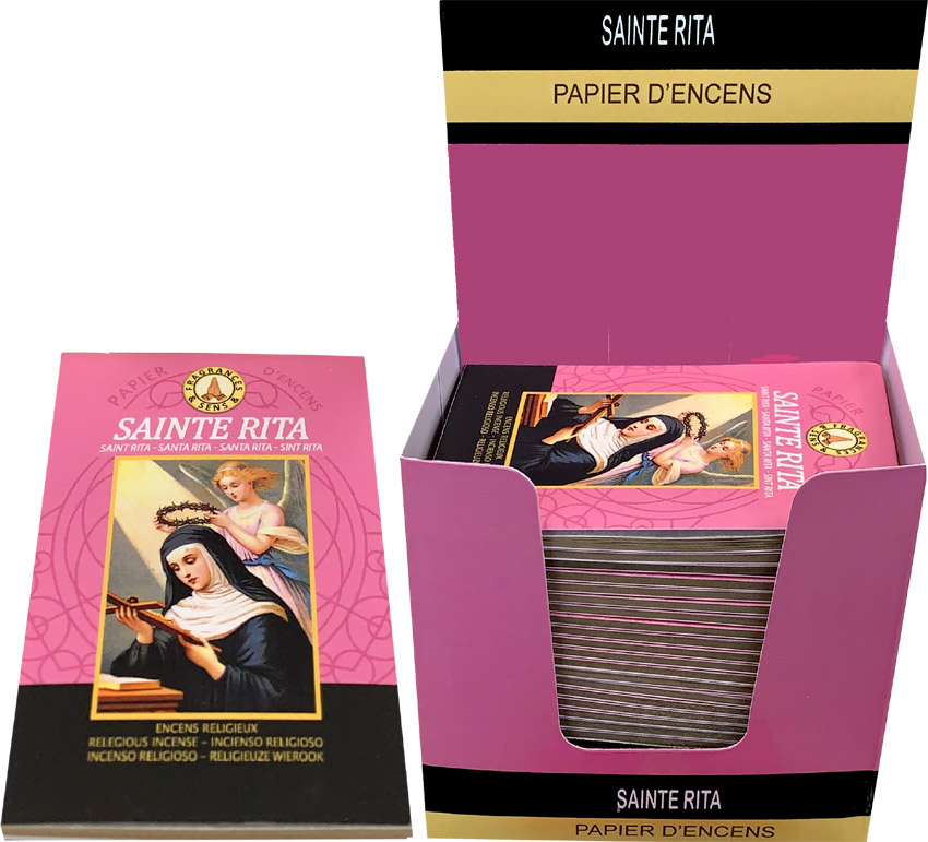 Fragrances & Sens Sint Rita Räucherpapier x30