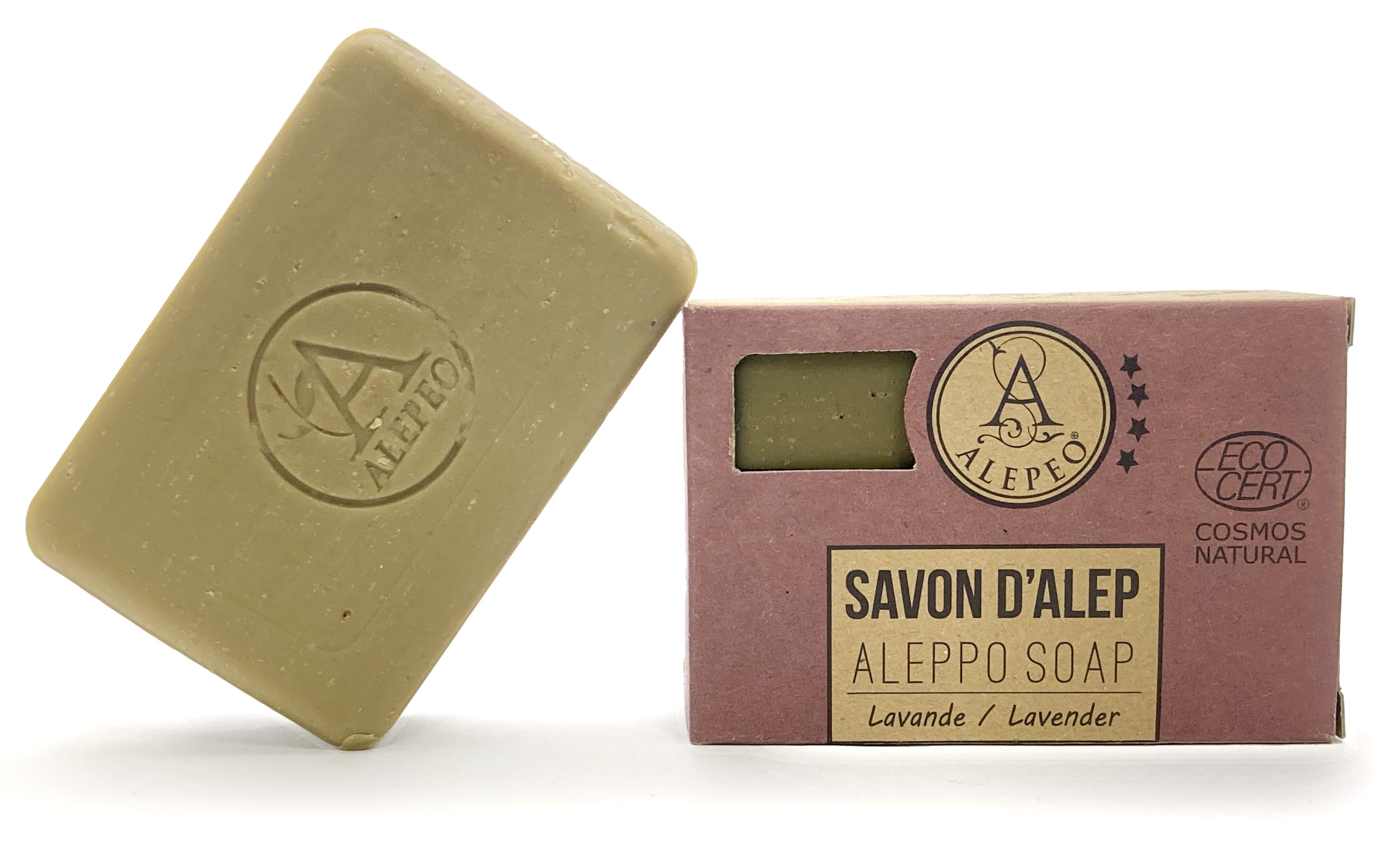 Lavendel-Aleppo-Seife 100g - ECOCERT BIO