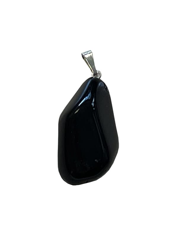 Weihrauch bei Anhänger Schwarzen Obsidian A trommelstein