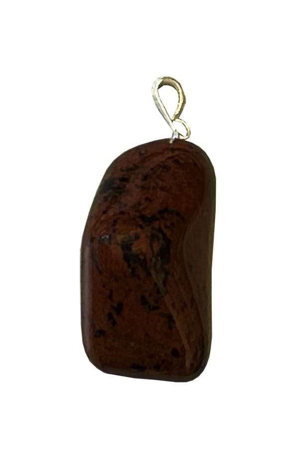 Anhänger Mahogany Obsidian AB trommelstein