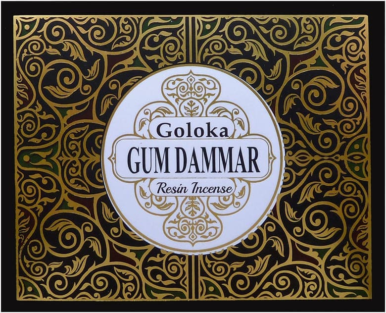 Goloka Damar Resin Räucherstäbchen 50g