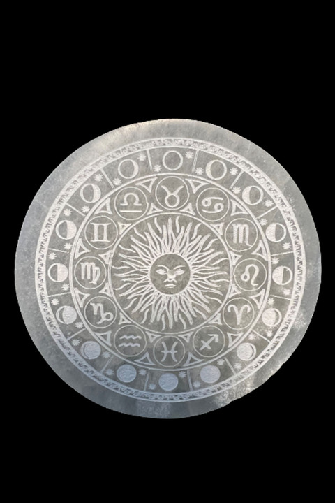 Runder Tierkreis-Ständer 12 cm 350 g