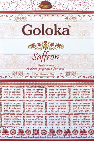 Premium Goloka Safran Masala 15g Weihrauch