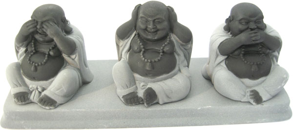 Buddhas der Weisheit auf Tablett 20cm