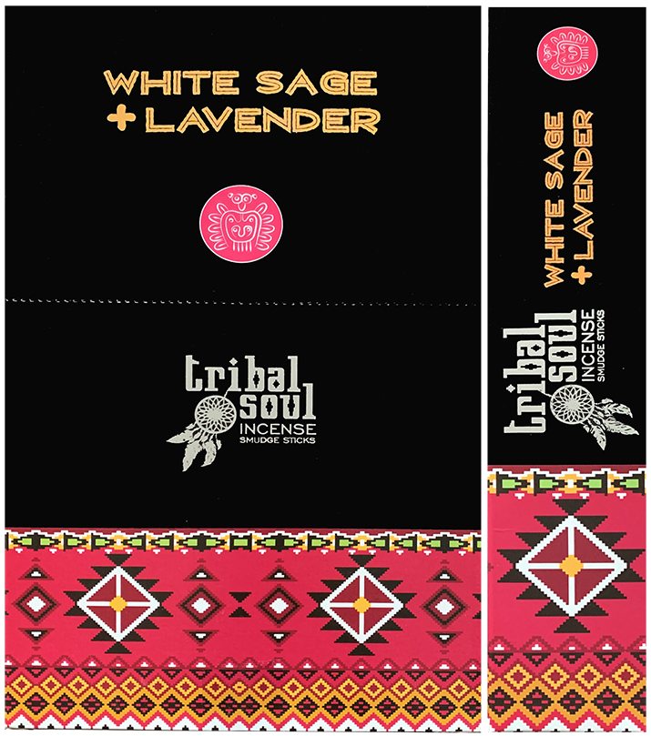 Weihrauch Tribal Soul weißer Salbei & Lavendel masala 15g