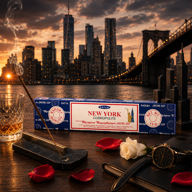 Weihrauch bei Satya New York Masala Räucherstäbchen 15g|de