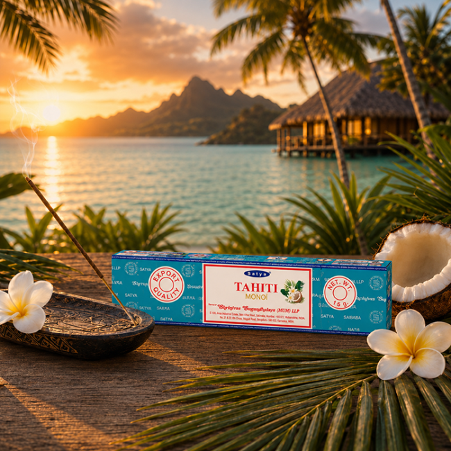 Weihrauch bei Satya Tahiti Masala Räucherstäbchen 15g|de