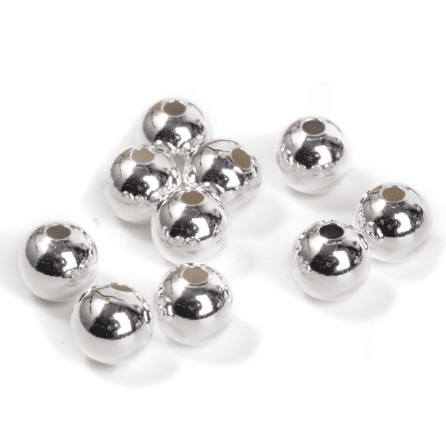 Weihrauch bei 925 Silber Charm Perlen Kugeln 8mm x 5|de