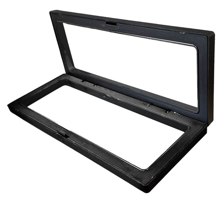 Schwarze Rahmenbox für Schmuck 23 cm x10