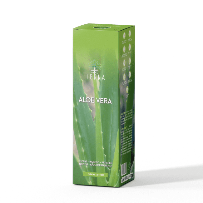 TERRA Aloe Verra Weihrauch 8 Bts ohne Holzkohle 12grs