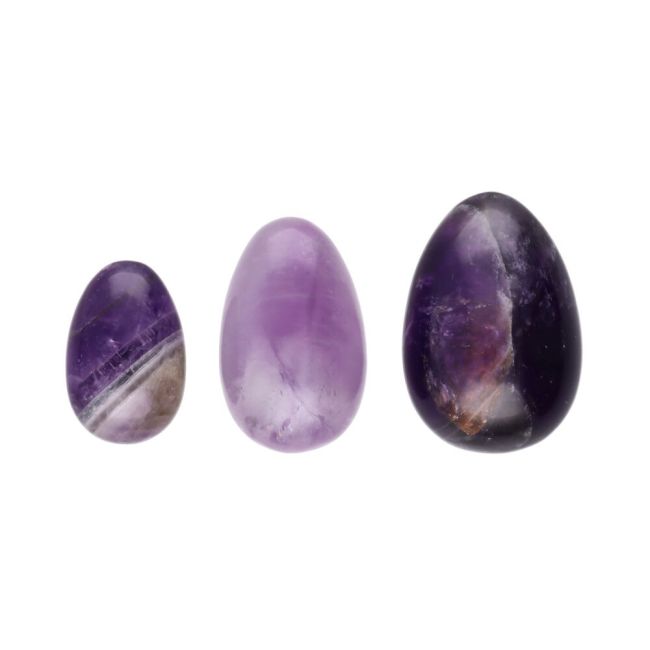 Amethyst-Yoni-Ei-Packung