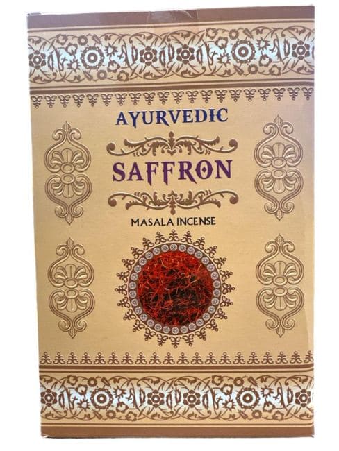 Ayurvedischer Safran-Räucherstäbchen 15 g