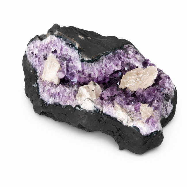 Brasilianische Amethyst-Geode A auf Sockel, 7,7 kg
